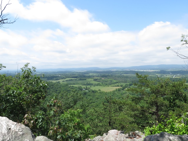 White Rocks, west view